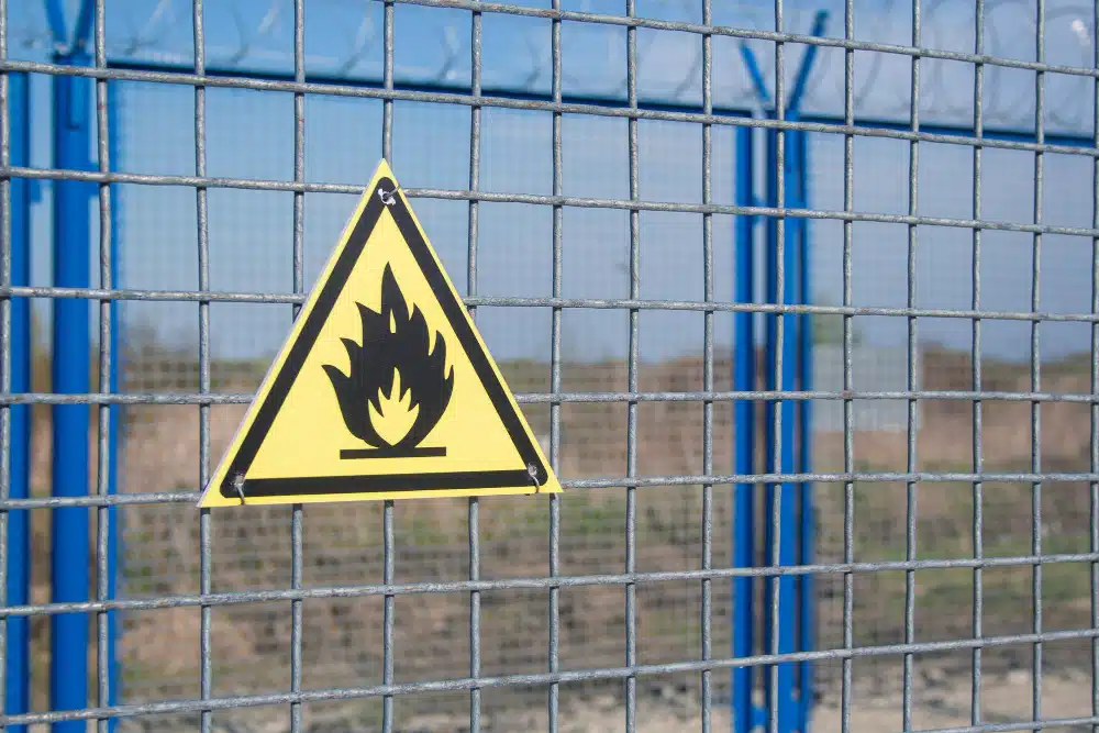 C'est ce que la réglementation appelle une atmosphère explosive, et c'est la raison d'être du zonage ATEX